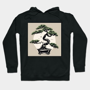 Bonsai Trees japanese style art Hoodie